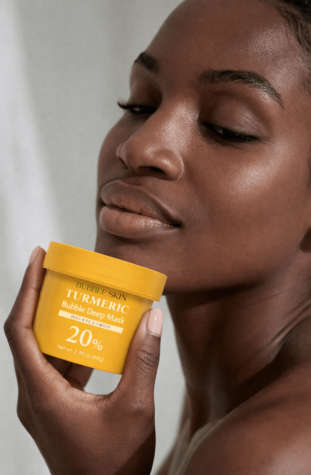 Masque moussant au curcuma - BUBBLE SKIN